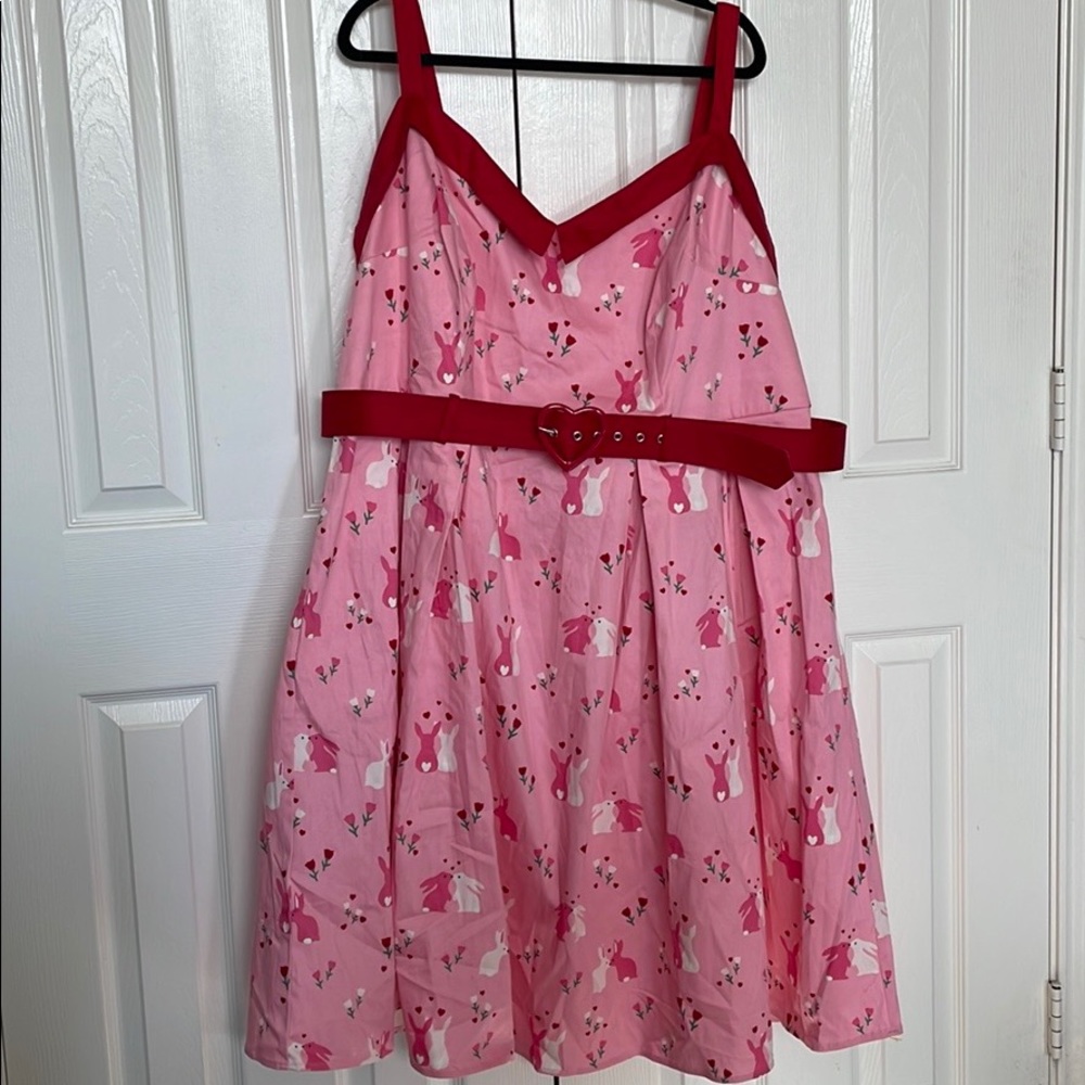 Are You My SomeBunny Swing dress by Collectif